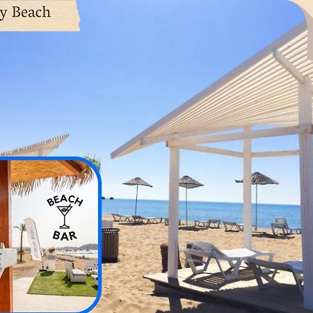 Luxury Sea View Two Bedroom Apartment In Caesar Resort & Spa, Long Beach Perivolia tou Trikomou Ngoại thất bức ảnh